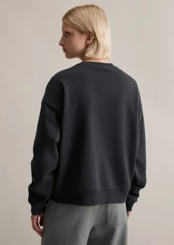 Sweatshirt im College-Stil relaxed mit kuschelig gerauter Innenseite