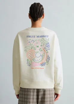 Sweatshirt oversize aus softem French Terry