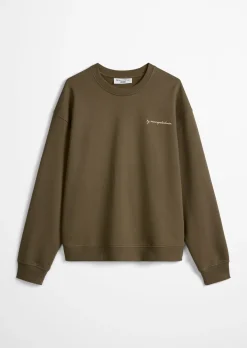 Sweatshirt oversized mit markantem Rückenprint