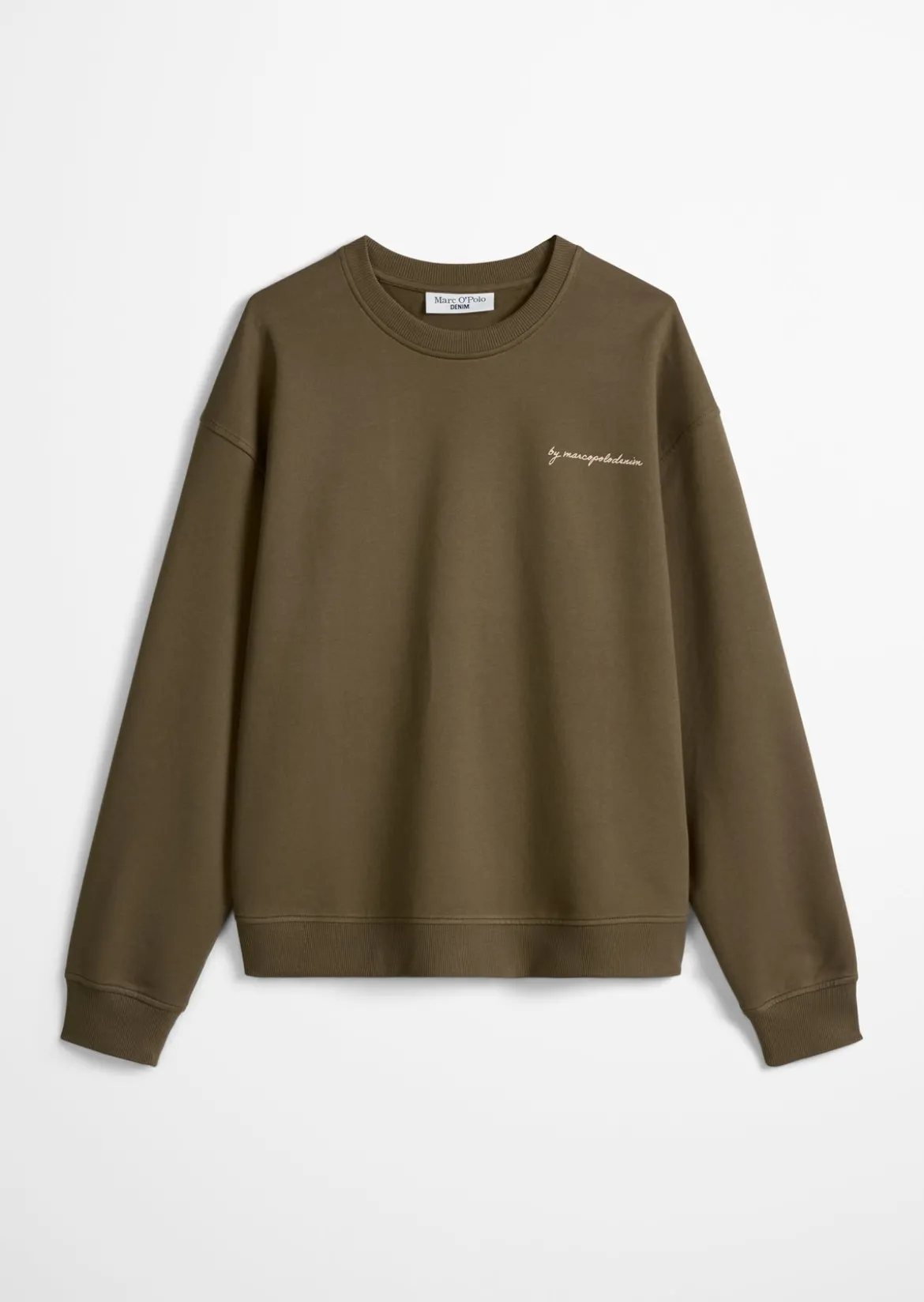 Sweatshirt oversized mit markantem Rückenprint