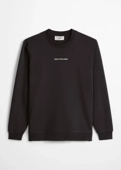 Sweatshirt regular mit lässigem Rückenprint