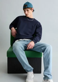 Sweatshirt relaxed aus hochwertiger Bio-Baumwolle