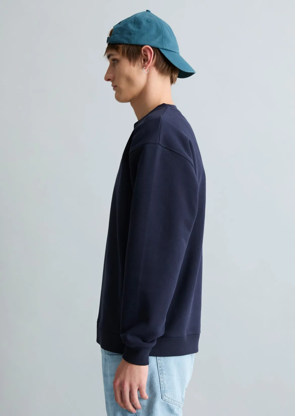 Sweatshirt relaxed aus hochwertiger Bio-Baumwolle