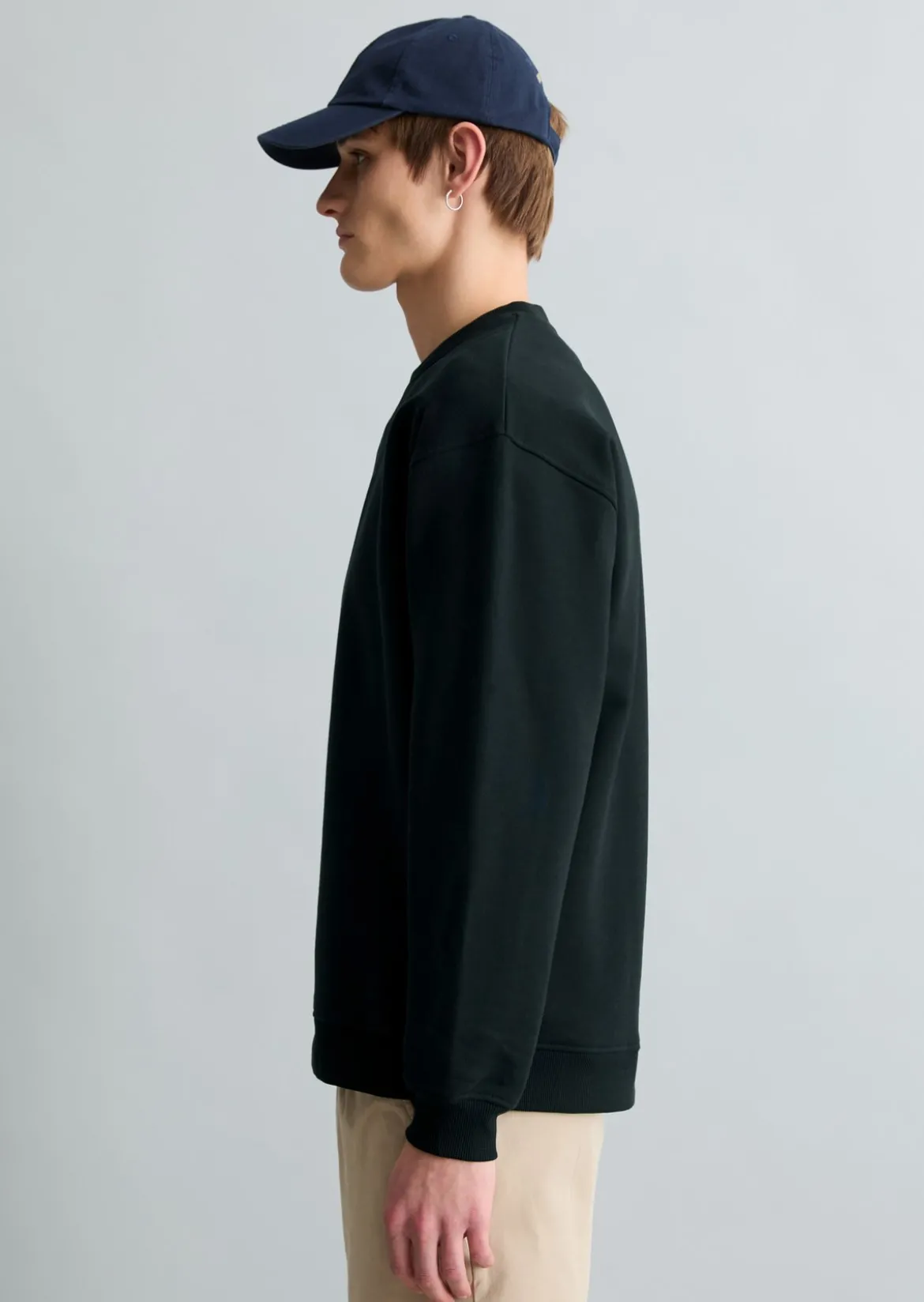 Sweatshirt relaxed aus hochwertiger Bio-Baumwolle