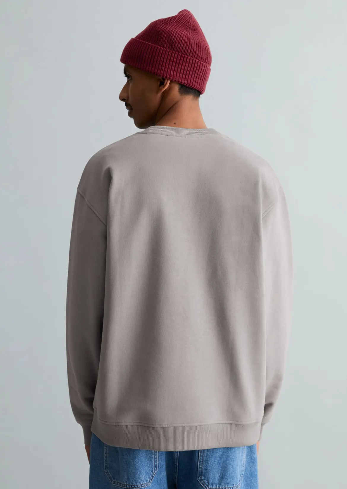 Sweatshirt relaxed aus hochwertiger Bio-Baumwolle