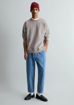 Sweatshirt relaxed aus hochwertiger Bio-Baumwolle