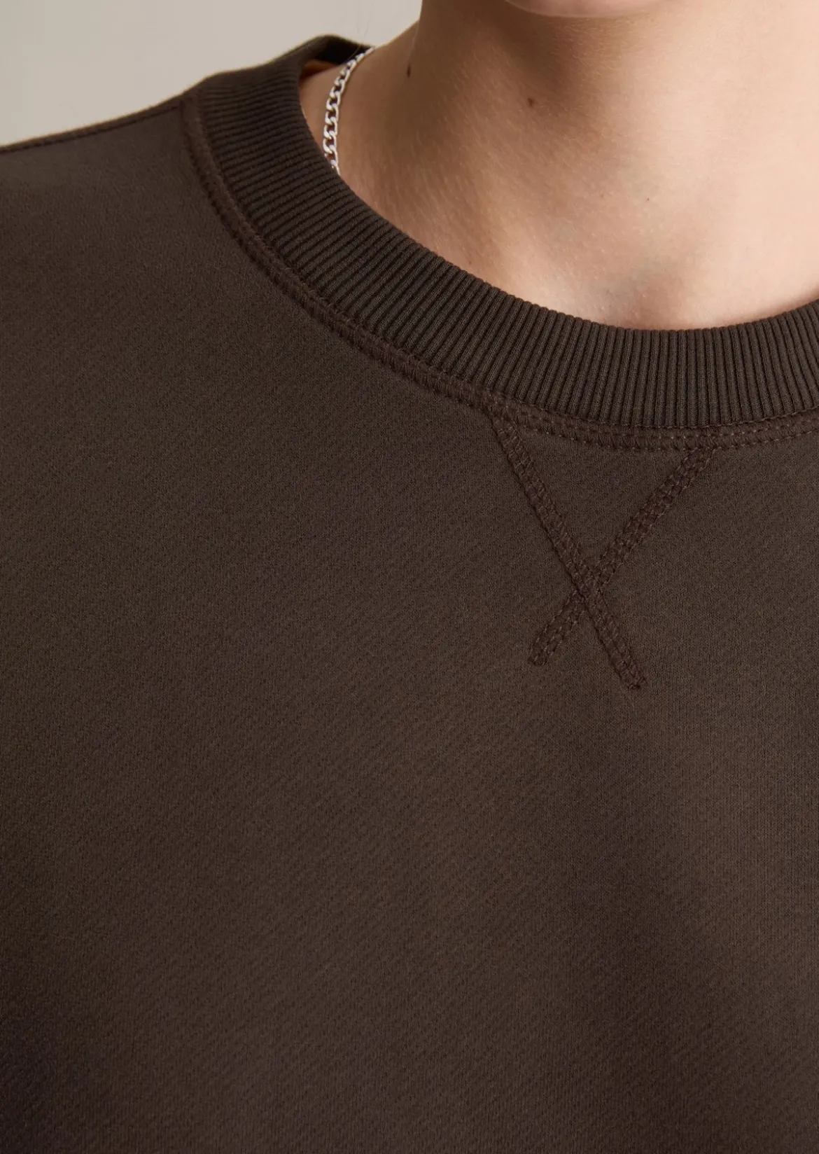 Sweatshirt relaxed aus Organic Cotton-Mix
