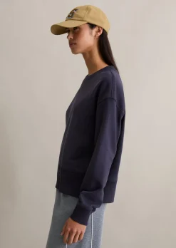 Sweatshirt relaxed aus Organic Cotton-Mix