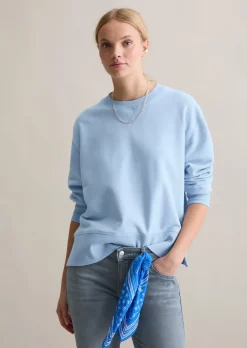 Sweatshirt relaxed aus Organic Cotton-Mix