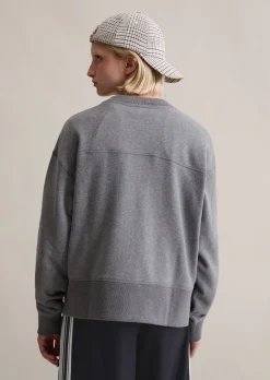 Sweatshirt relaxed aus Organic Cotton-Mix