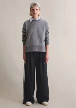 Sweatshirt relaxed aus Organic Cotton-Mix