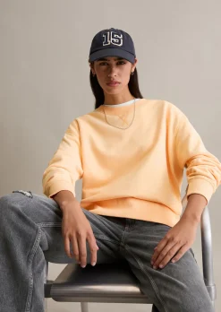 Sweatshirt relaxed aus Organic Cotton-Mix