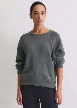 Sweatshirt relaxed aus reiner Bio-Baumwolle
