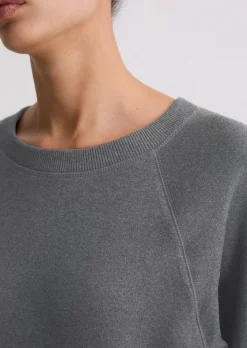 Sweatshirt relaxed aus reiner Bio-Baumwolle