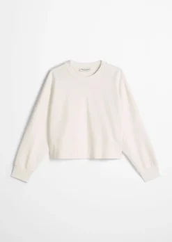 Sweatshirt relaxed aus reiner Bio-Baumwolle