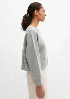 Sweatshirt relaxed aus reiner Bio-Baumwolle