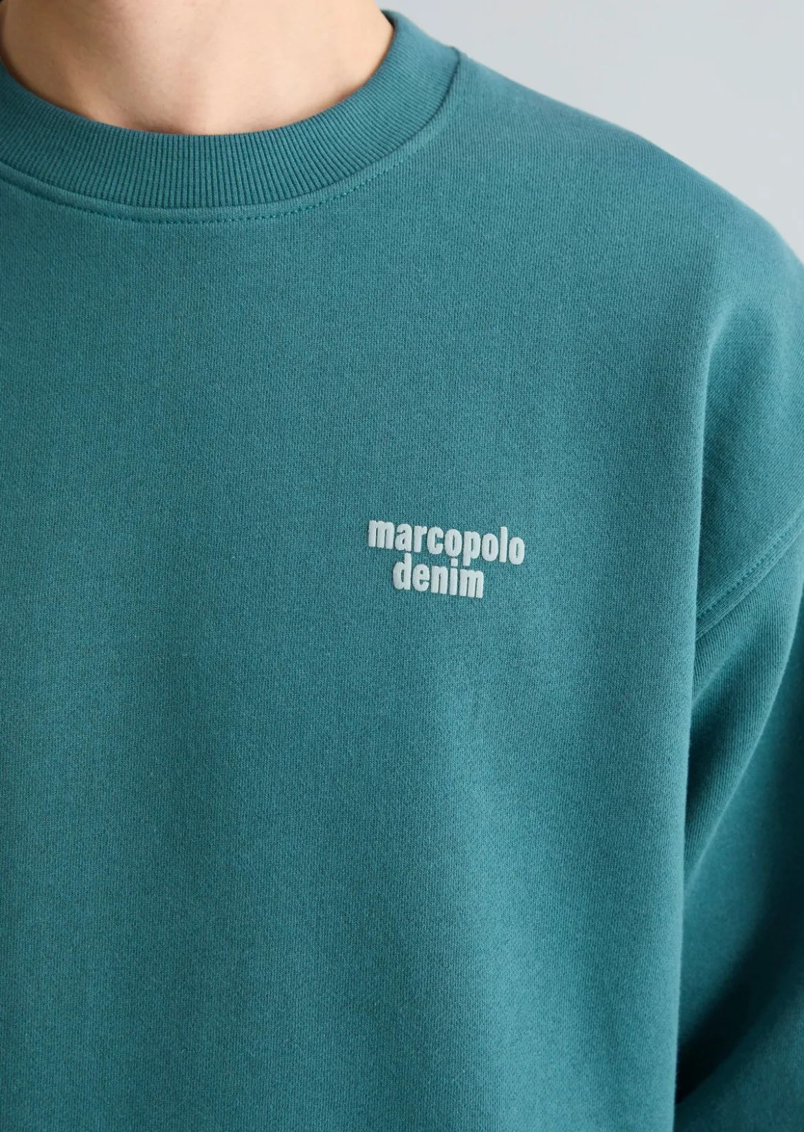 Sweatshirt relaxed mit großem Rückenprint