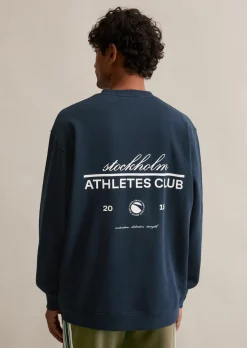 Sweatshirt relaxed mit großem Rückenprint