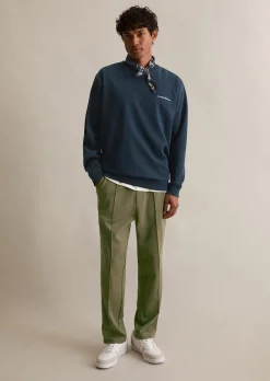 Sweatshirt relaxed mit großem Rückenprint