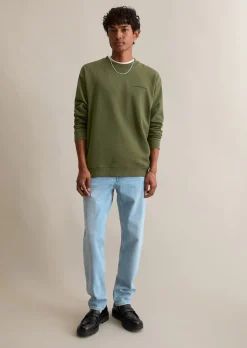 Sweatshirt relaxed mit großem Rückenprint