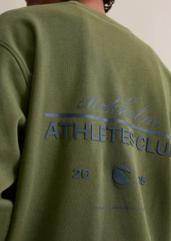 Sweatshirt relaxed mit großem Rückenprint