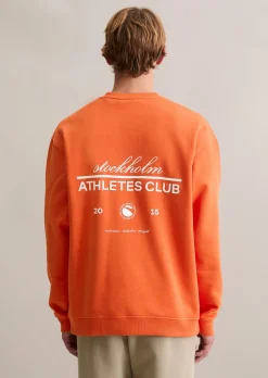 Sweatshirt relaxed mit großem Rückenprint