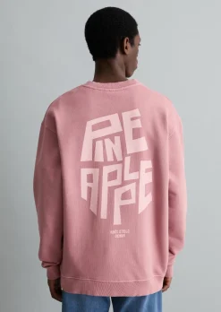 Sweatshirt relaxed mit Rückenprint