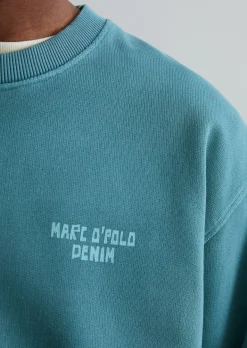 Sweatshirt relaxed mit Rückenprint