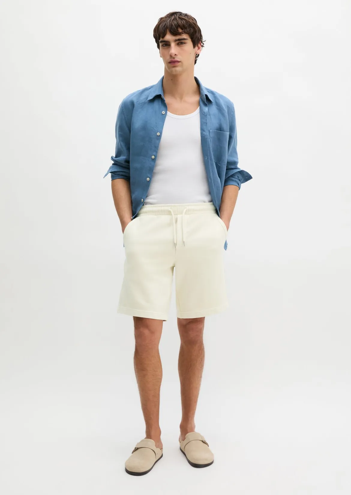 Sweatshorts regular aus weicher Bio-Baumwolle