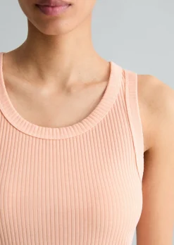 Tanktop regular aus Organic-Cotton-Rib-Jersey