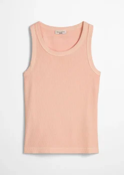 Tanktop regular aus Organic-Cotton-Rib-Jersey