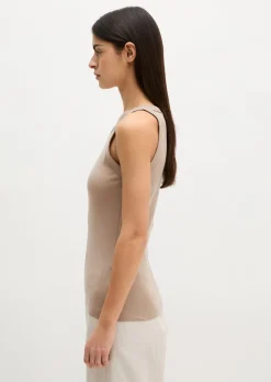 Tanktop regular aus Organic-Cotton-Rib-Jersey