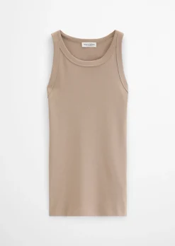 Tanktop regular aus Organic-Cotton-Rib-Jersey