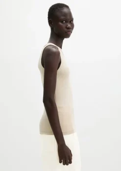 Tanktop regular aus Organic-Cotton-Rib-Jersey
