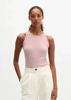 Tanktop regular aus Organic-Cotton-Rib-Jersey
