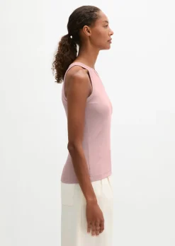 Tanktop regular aus Organic-Cotton-Rib-Jersey