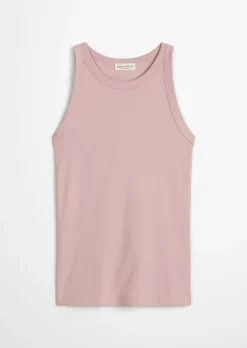 Tanktop regular aus Organic-Cotton-Rib-Jersey