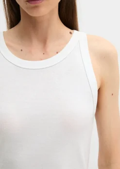Tanktop regular aus Rippjersey