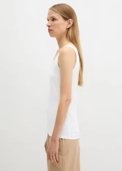 Tanktop slim aus Stretch Single Jersey