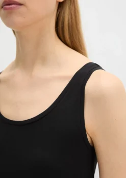 Tanktop slim aus Stretch Single Jersey