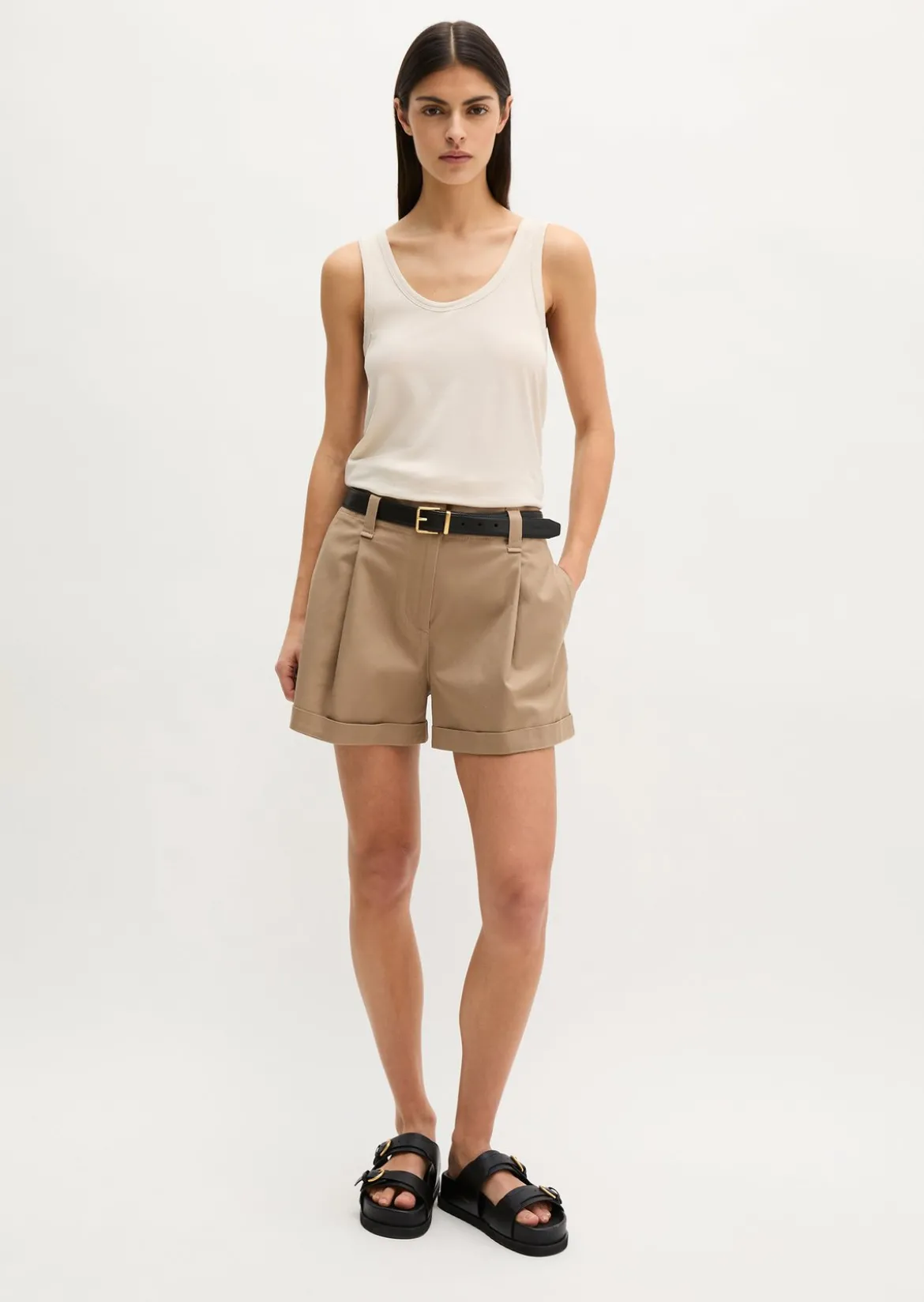 Tanktop slim aus weichem Single Jersey