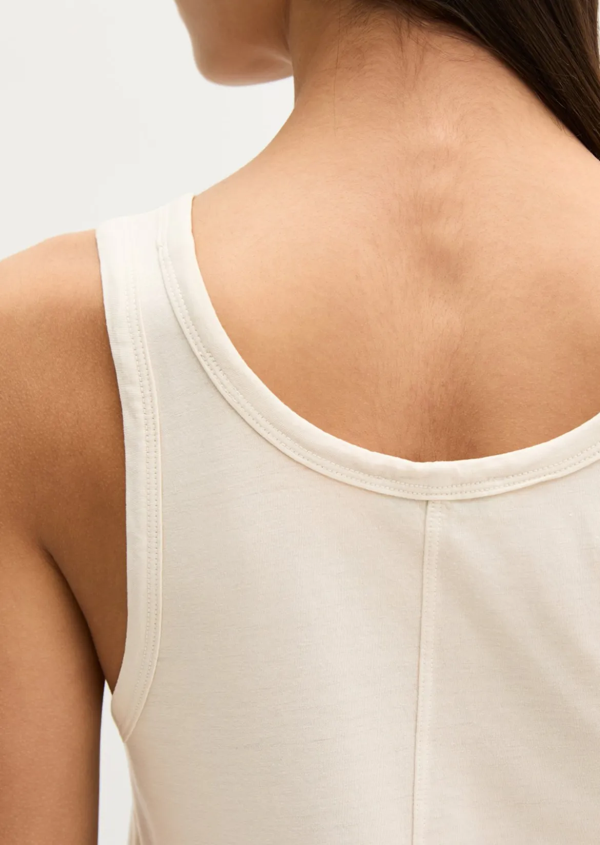 Tanktop slim aus weichem Single Jersey