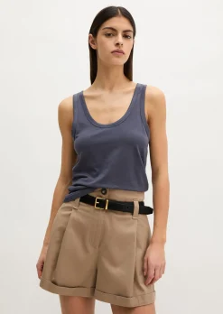 Tanktop slim aus weichem Single Jersey