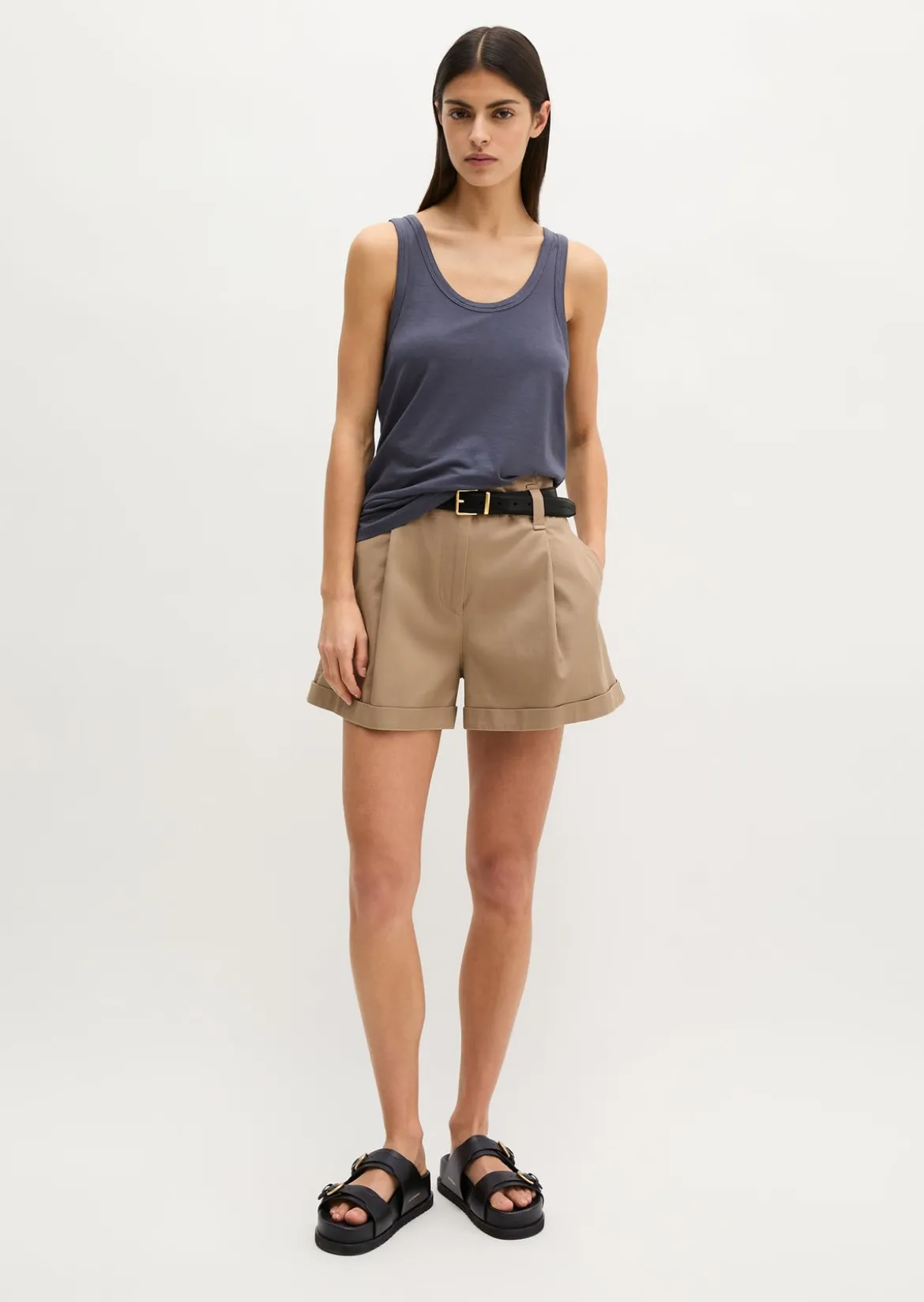 Tanktop slim aus weichem Single Jersey