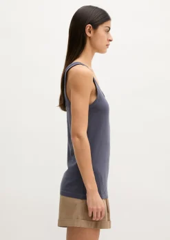 Tanktop slim aus weichem Single Jersey