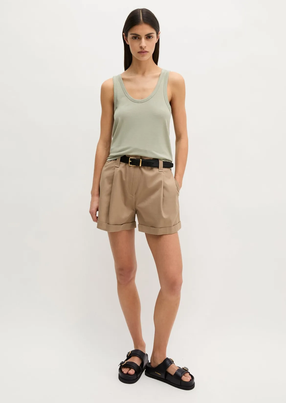 Tanktop slim aus weichem Single Jersey