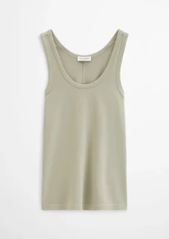 Tanktop slim aus weichem Single Jersey