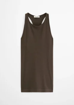 Tanktop slim mit Ringer-Rücken