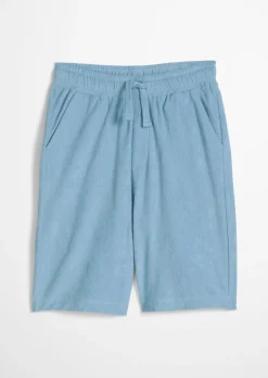TEENS-BOYS Frottee-Bermuda aus reiner Bio-Baumwolle