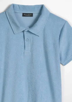 TEENS-BOYS Frottee-Poloshirt aus reiner Bio-Baumwolle